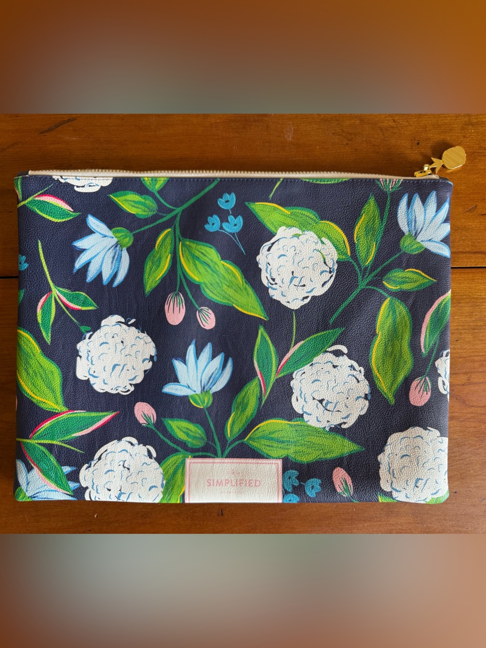 Simplified Emily Ley Leathertte Planner Pouch